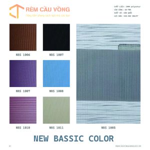 RÈM CẦU VỒNG - NEW BASSIC