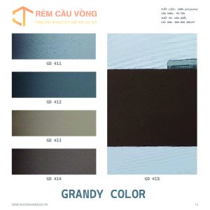 RÈM CẦU VỒNG - GRANDY