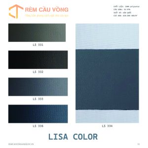 RÈM CẦU VỒNG - LISA