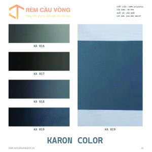 RÈM CẦU VỒNG - KARON