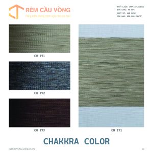 RÈM CẦU VỒNG - CHAKKRA