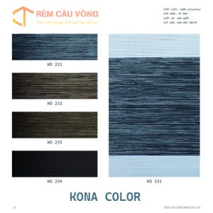 RÈM CẦU VỒNG - KONA