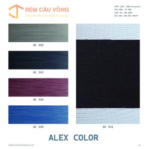 RÈM CẦU VỒNG - ALEX