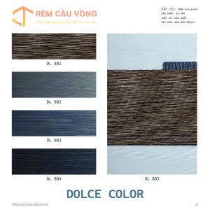 RÈM CẦU VỒNG - DOLCE