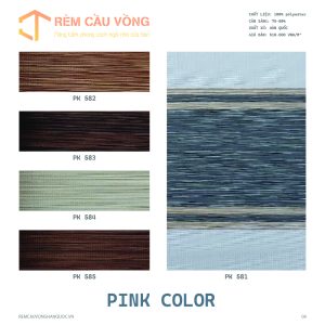 RÈM CẦU VỒNG - PINK