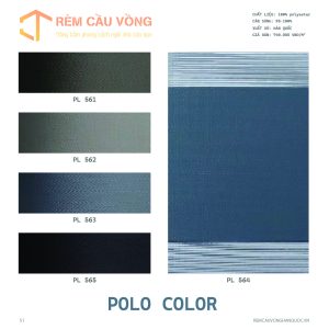 RÈM CẦU VỒNG - POLO