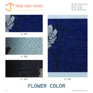 RÈM CẦU VỒNG - FLOWER