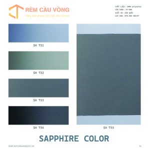 RÈM CẦU VỒNG - SAPPHIRE