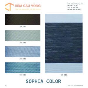 RÈM CẦU VỒNG - SOPHIA